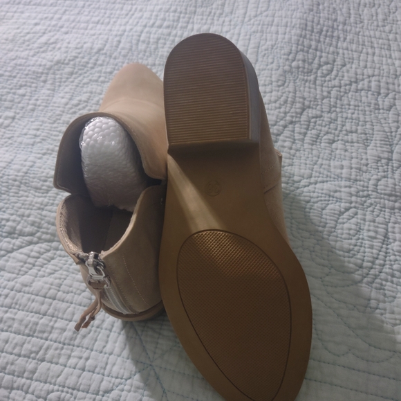 Tan Booties - Picture 3 of 5